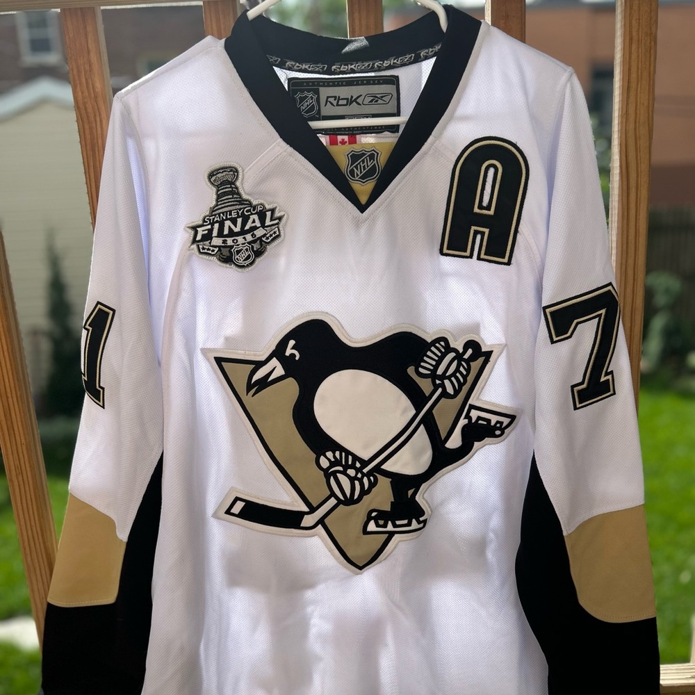 Pittsburgh Penguins Evgeni Malkin 2016 Stanley Cup Authentic Jersey Size 48